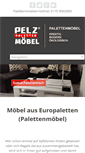 Mobile Screenshot of palettenmoebel.de